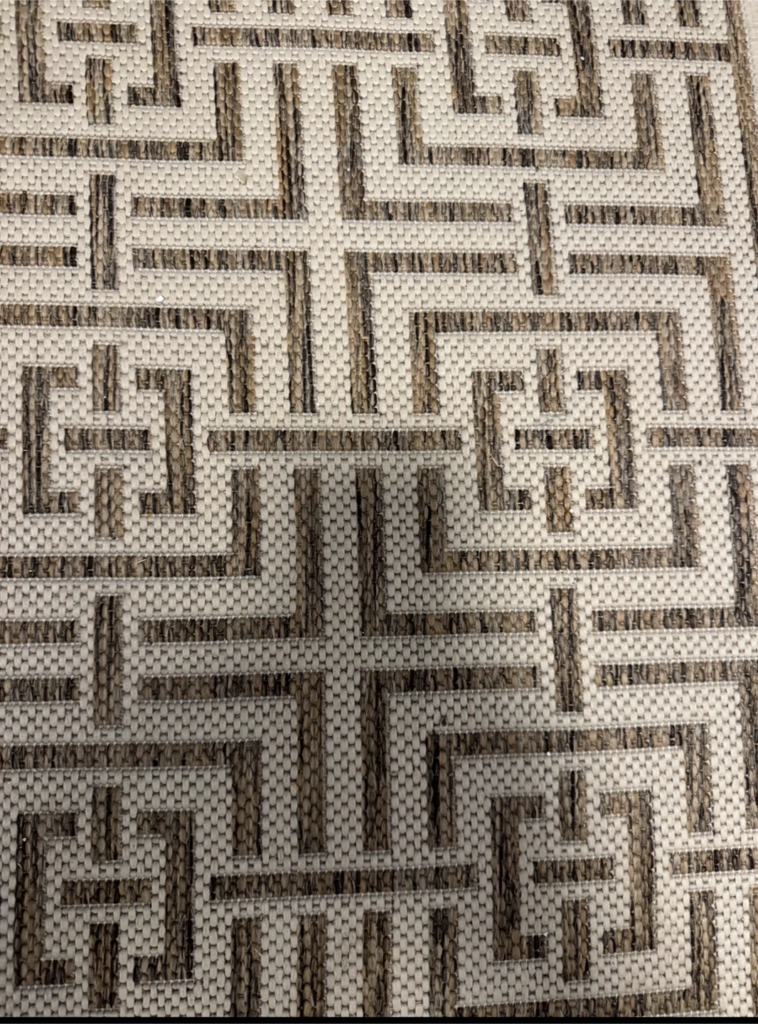Geometric Pattern Runner Rug - photo 2