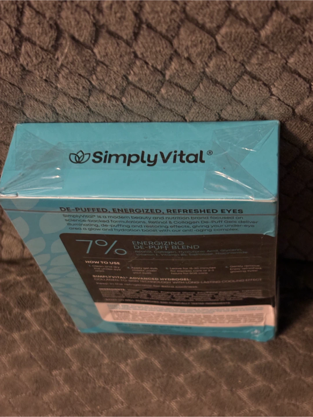 SimplyVital Retinol & Collagen De-Puff Eye Gels - 15 Pairs - photo 5