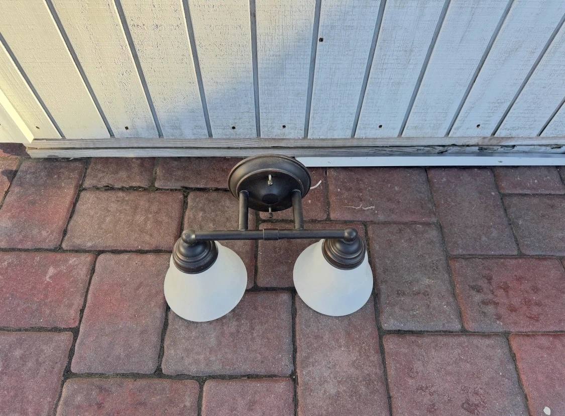 Double Sconce Vanity Light Fixture - photo 2