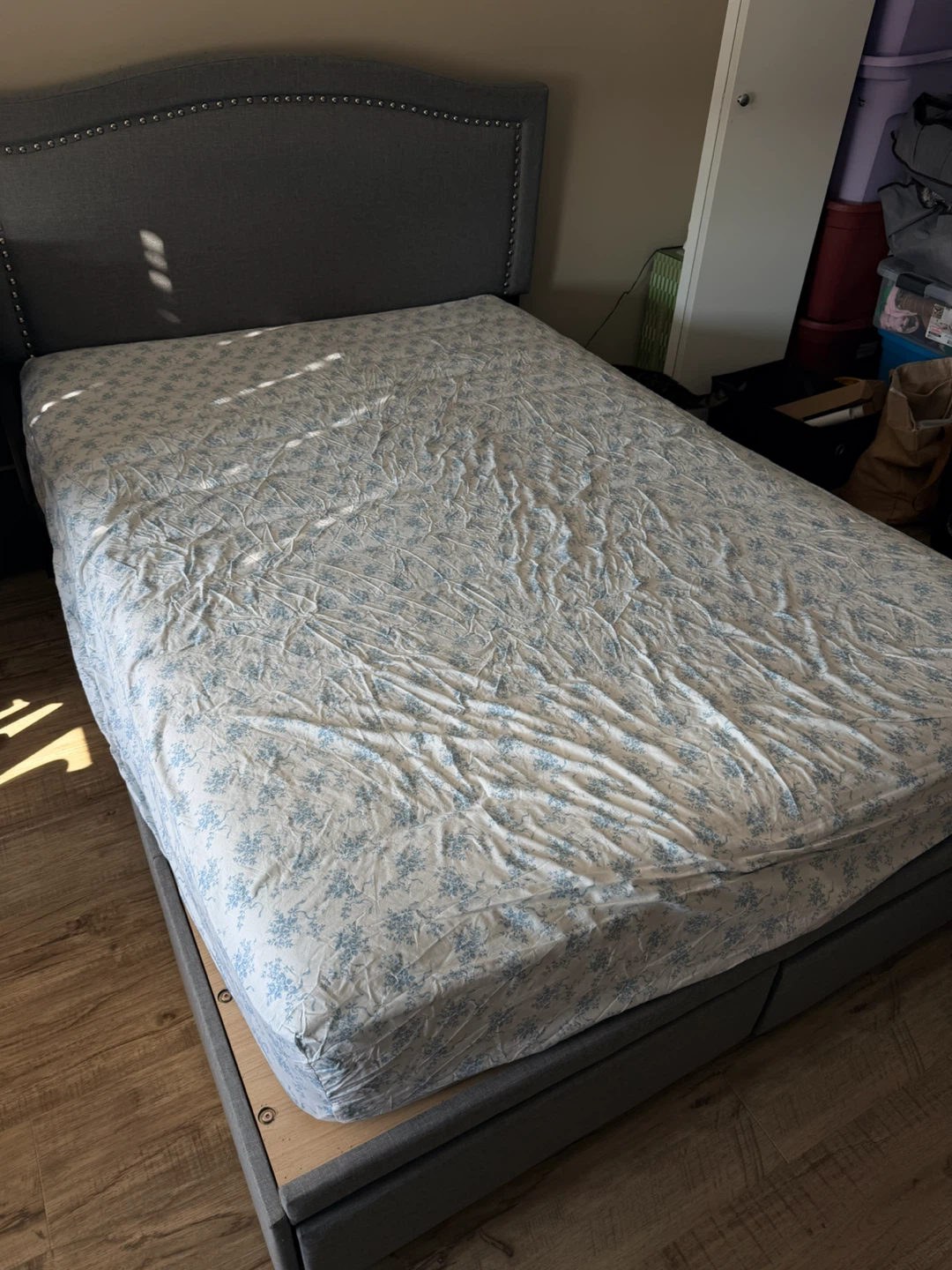 Double bed frame & mattress - photo 3