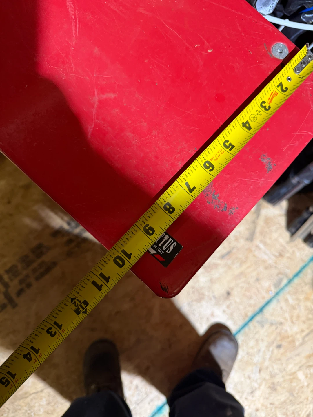 Red 5-Drawer Tool Chest/Cabinet by Dottus - Made in Italy - photo 4