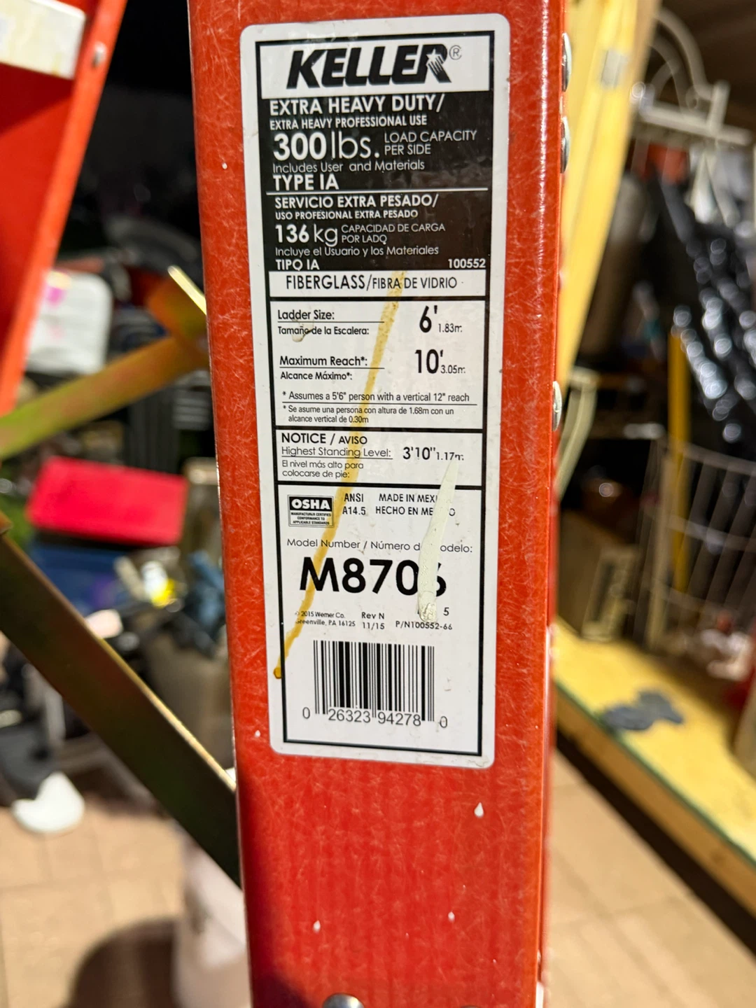 Keller KPro Fiberglass Step Ladder 6ft - photo 2