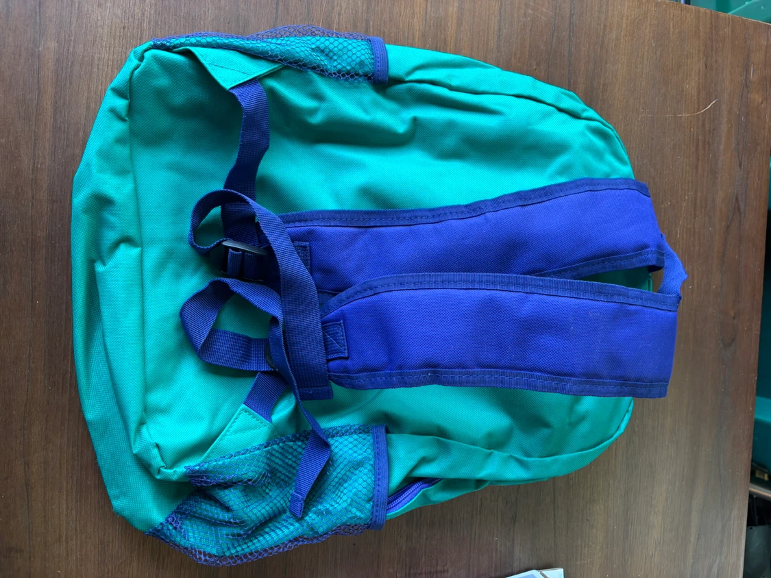 Green and Purple Backpack - photo 2