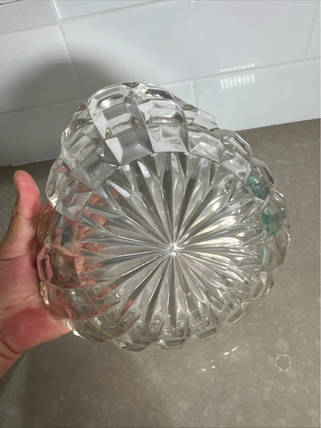 Crystal Glass Trinket Dish - photo 3