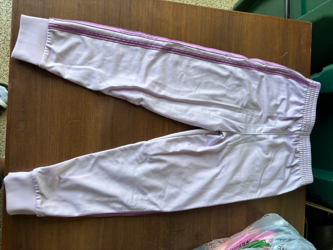 Adidas Track Pants Lavender Size 6