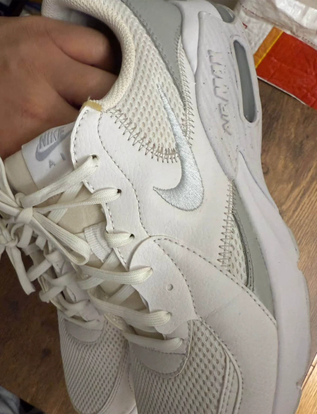 Woman Nike Air Max Excee White Sneakers - photo 2