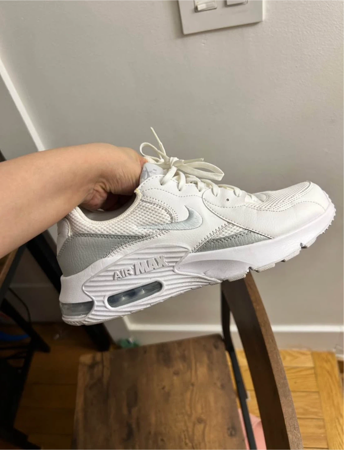 Woman Nike Air Max Excee White Sneakers - photo 3