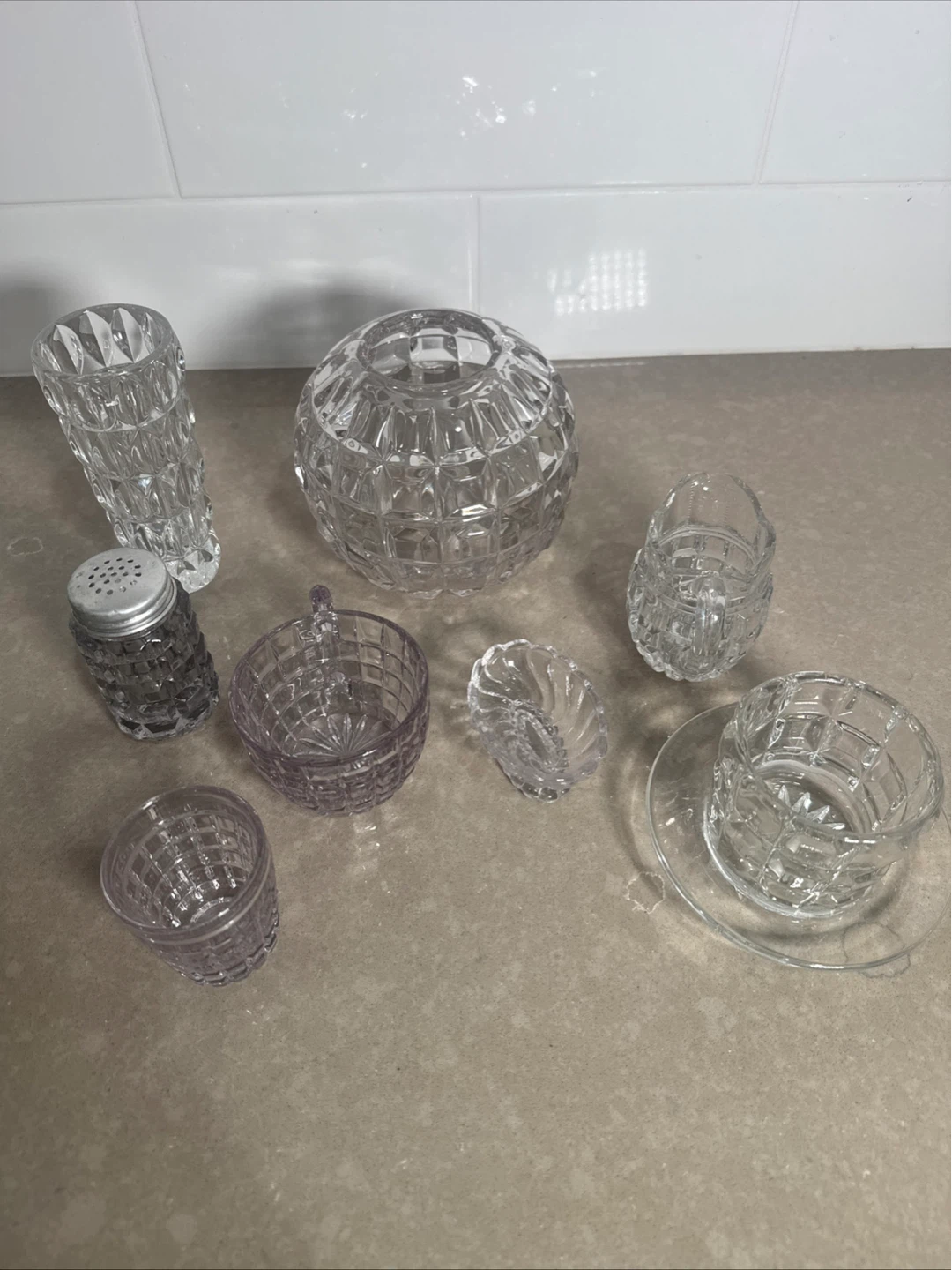 Glass Condiment Set with Shaker - photo 2