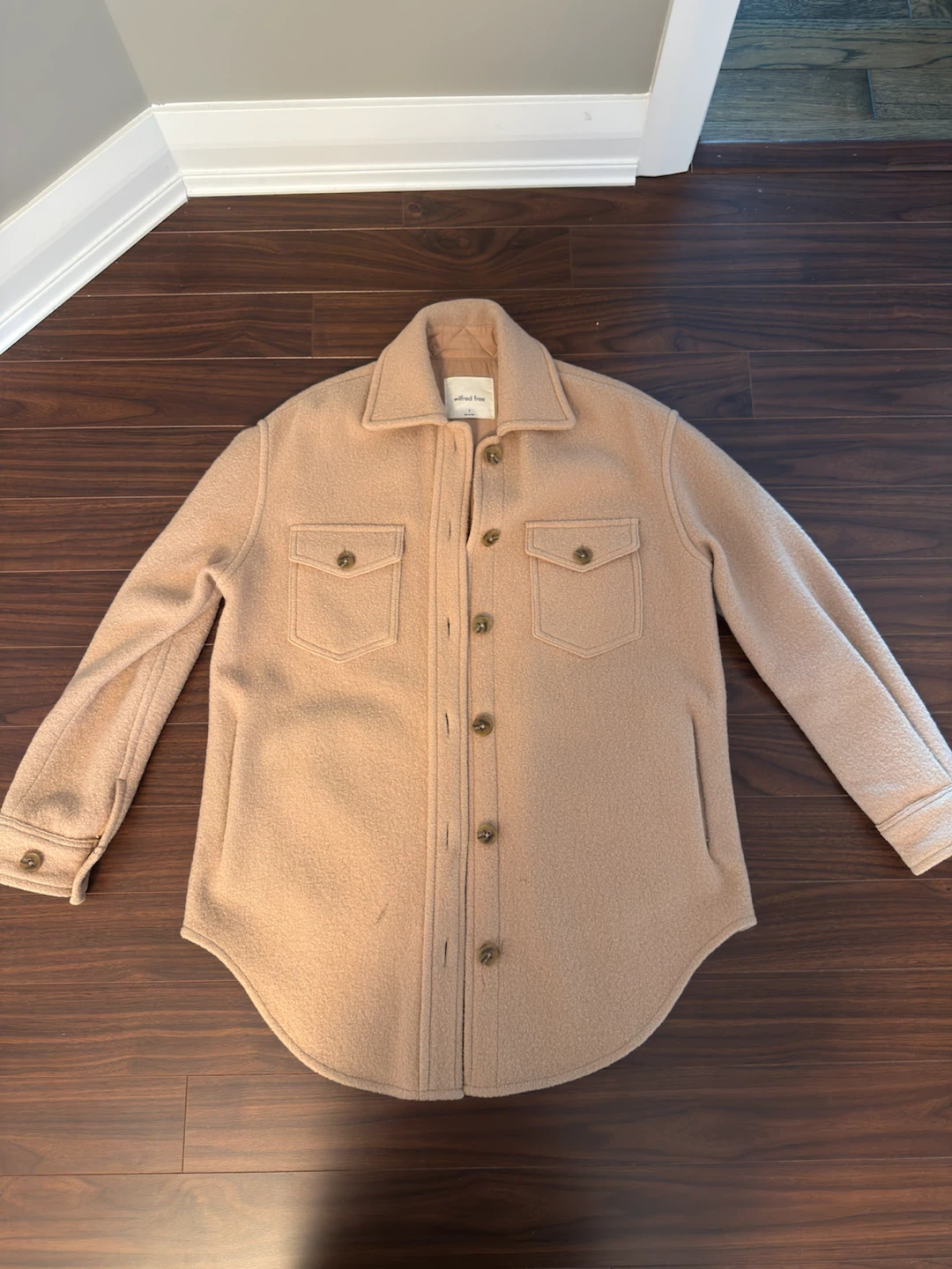 Wilfred Free Shirt Jacket - Camel