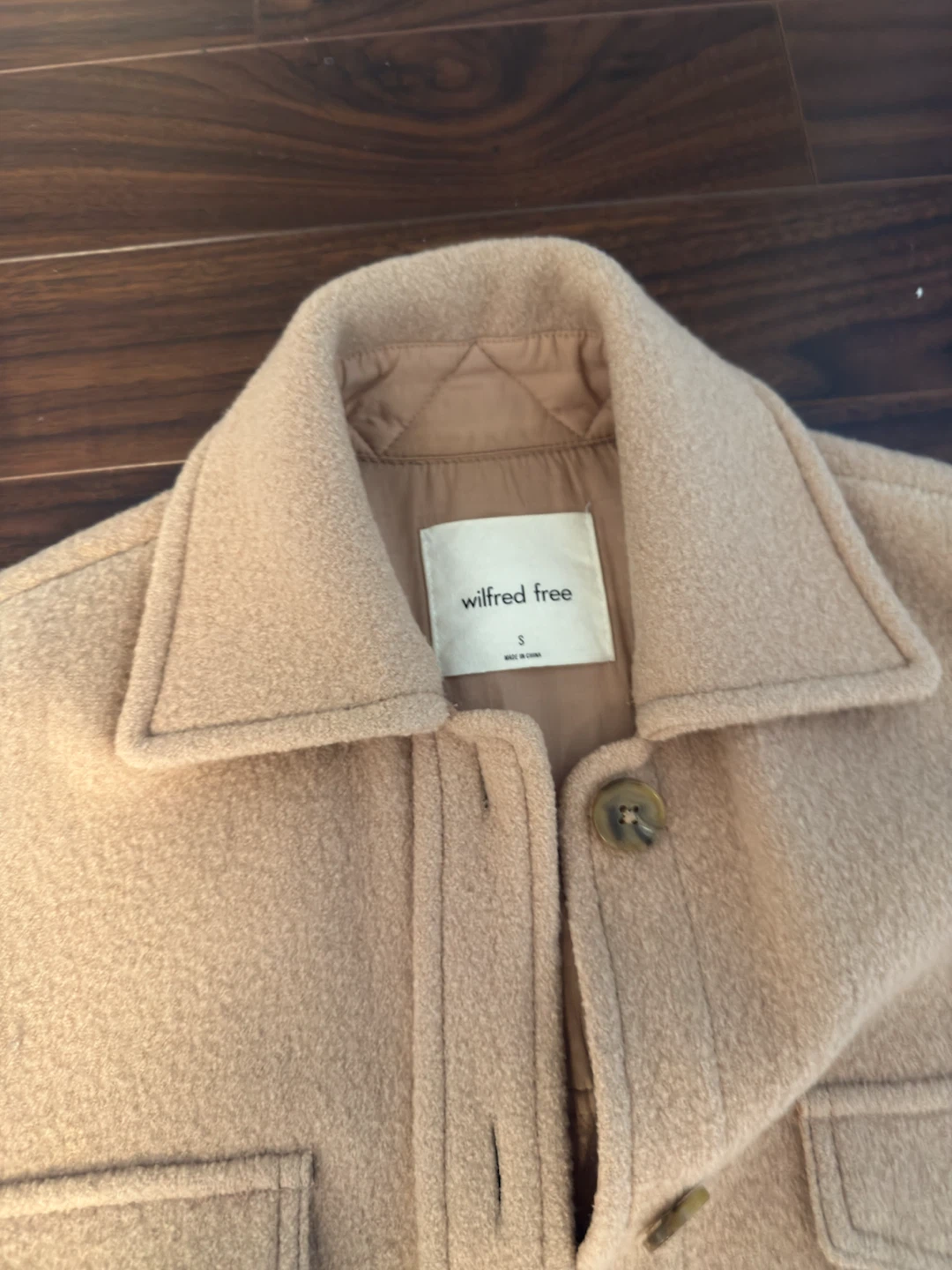 Wilfred Free Shirt Jacket - Camel - photo 2