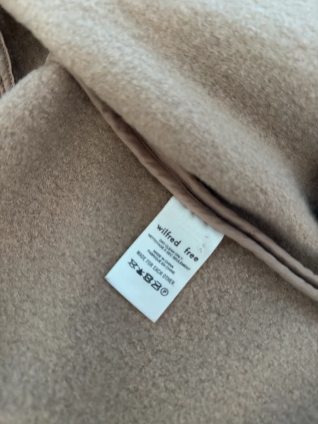 Wilfred Free Shirt Jacket - Camel - photo 3