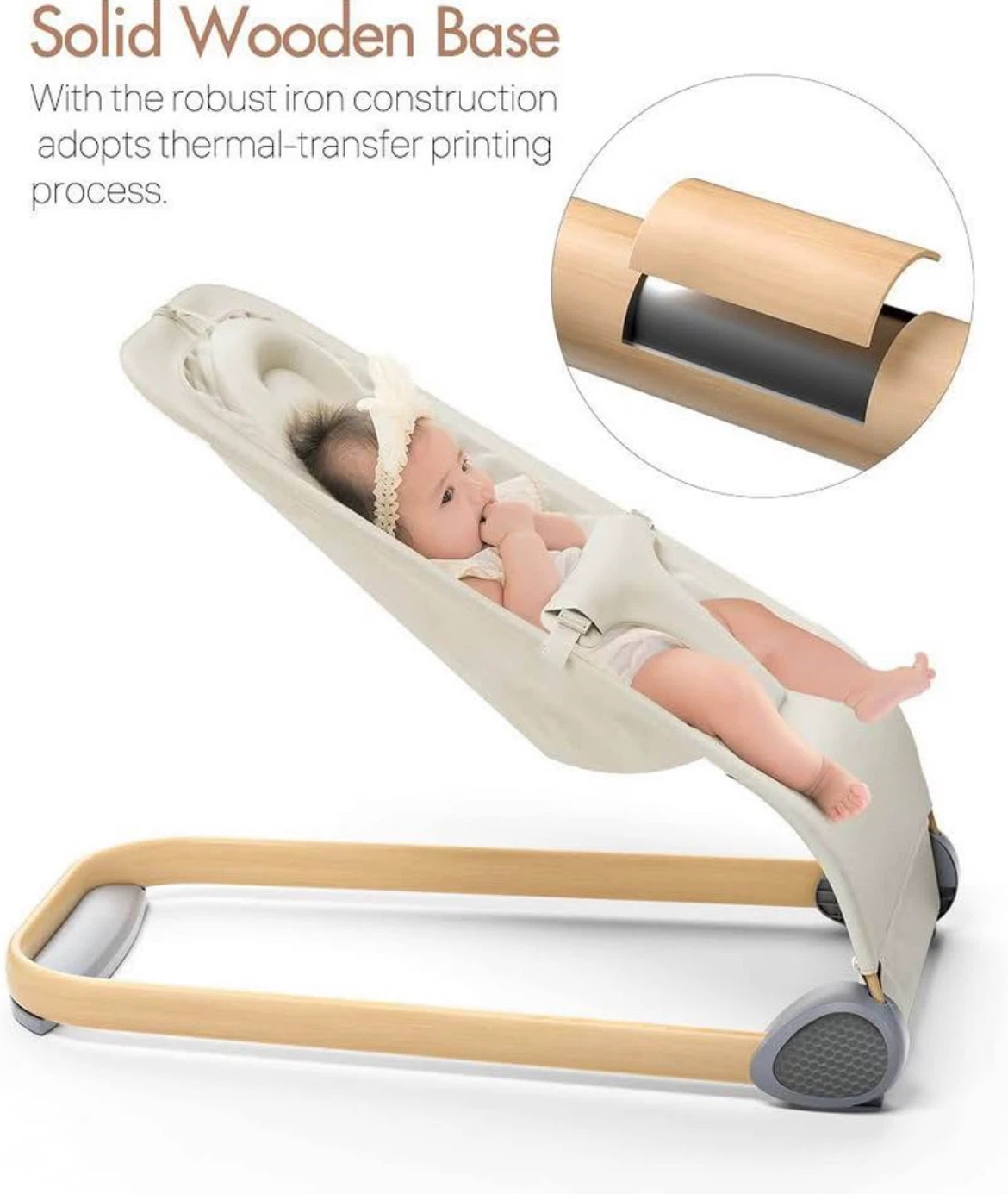 Baby Bouncer Chair, suitable for babies up to 20 lbs - photo 4
