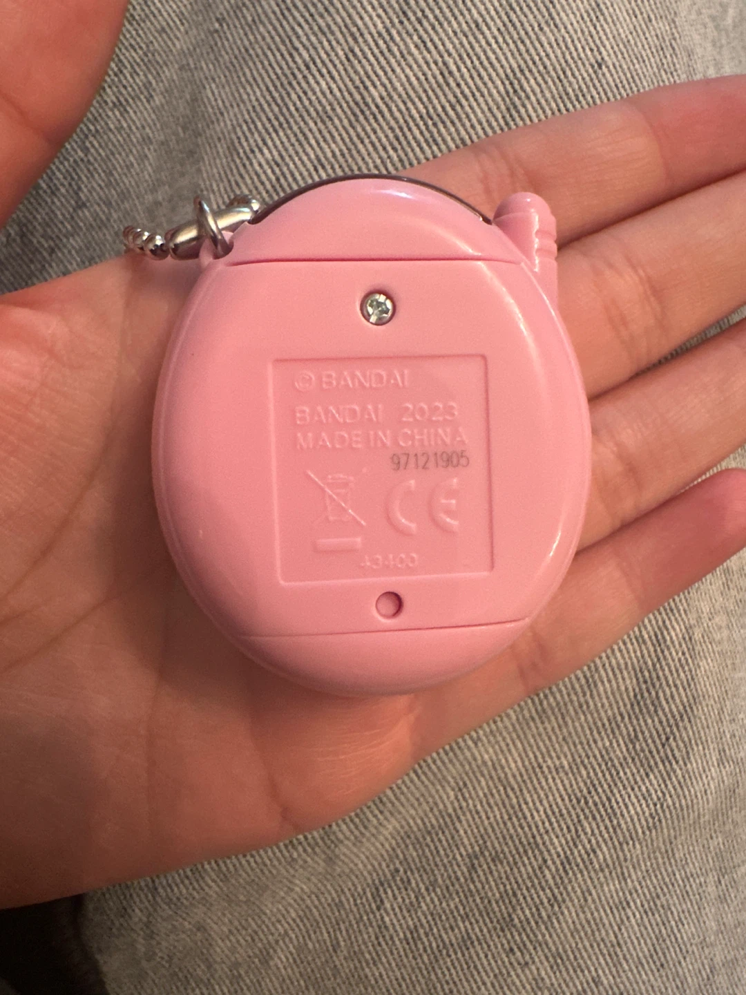 Pink Tamagotchi Connection Keychain Toy - Version: Dainty Bows - photo 3