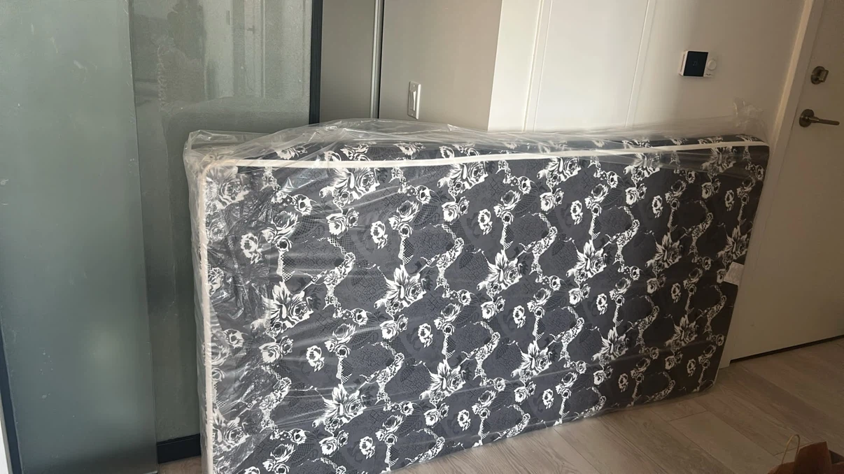 Twin size foam Mattress with Rose Pattern