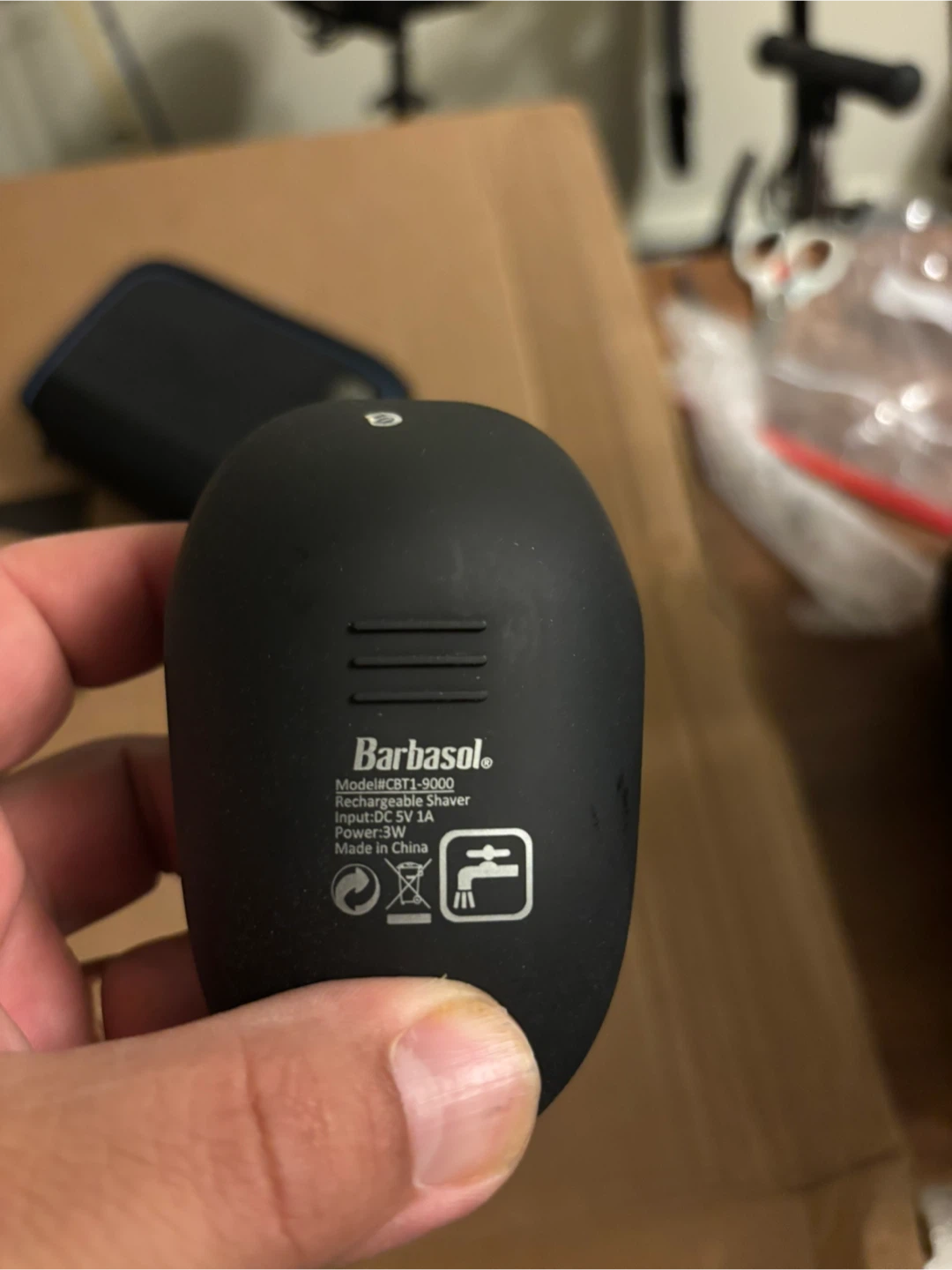 Barbasol Rechargeable Shaver CBT1-9000 - photo 4