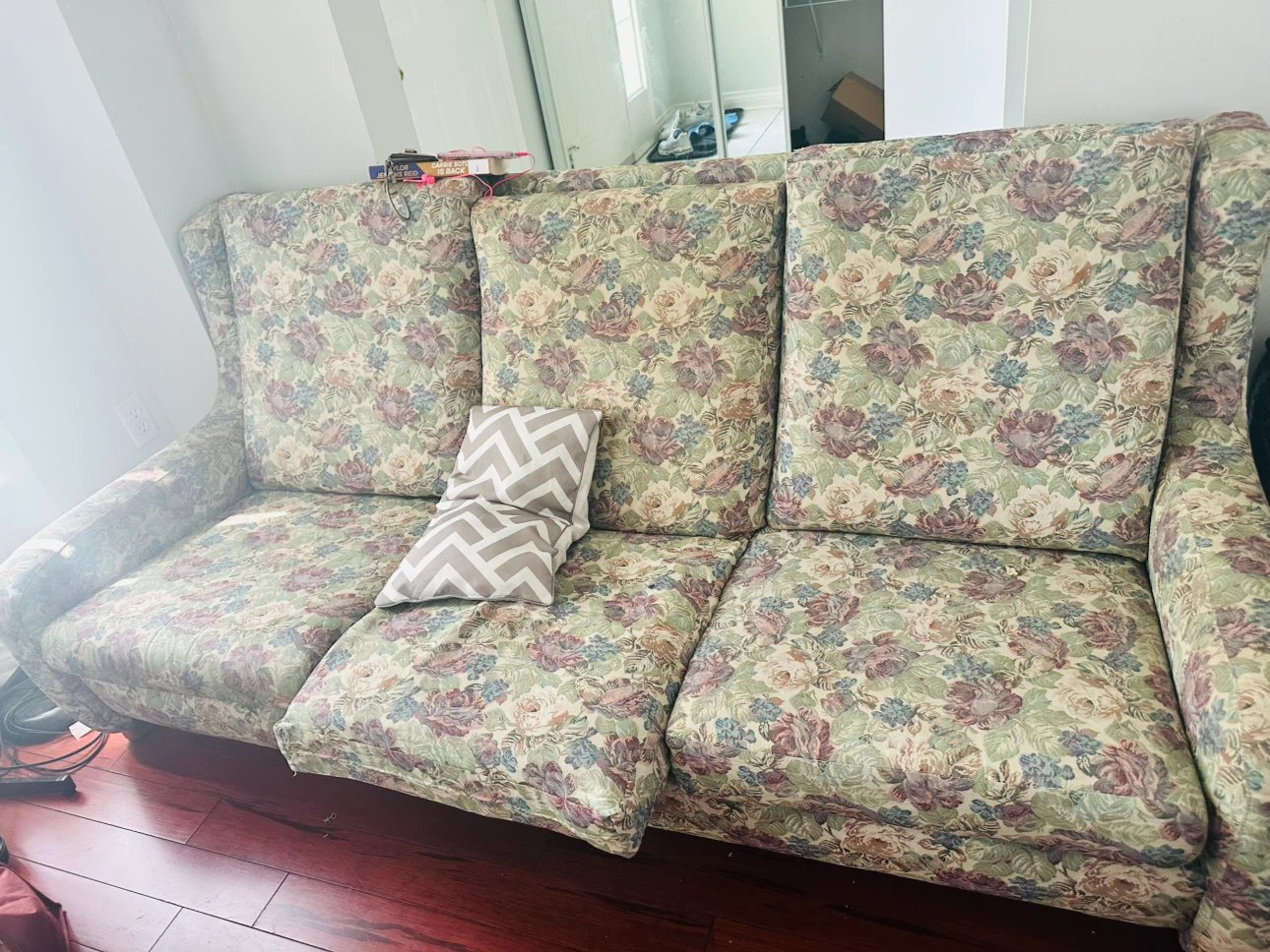 Floral Sofa Set - 3 Seater & Armchair - photo 3