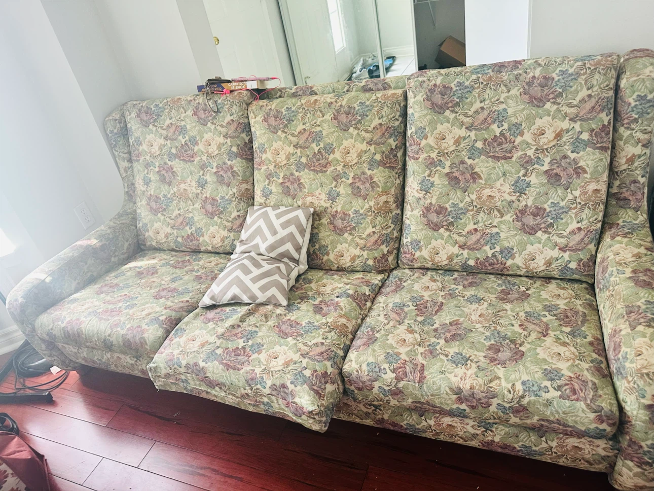 Floral Sofa Set - 3 Seater & Armchair - photo 4