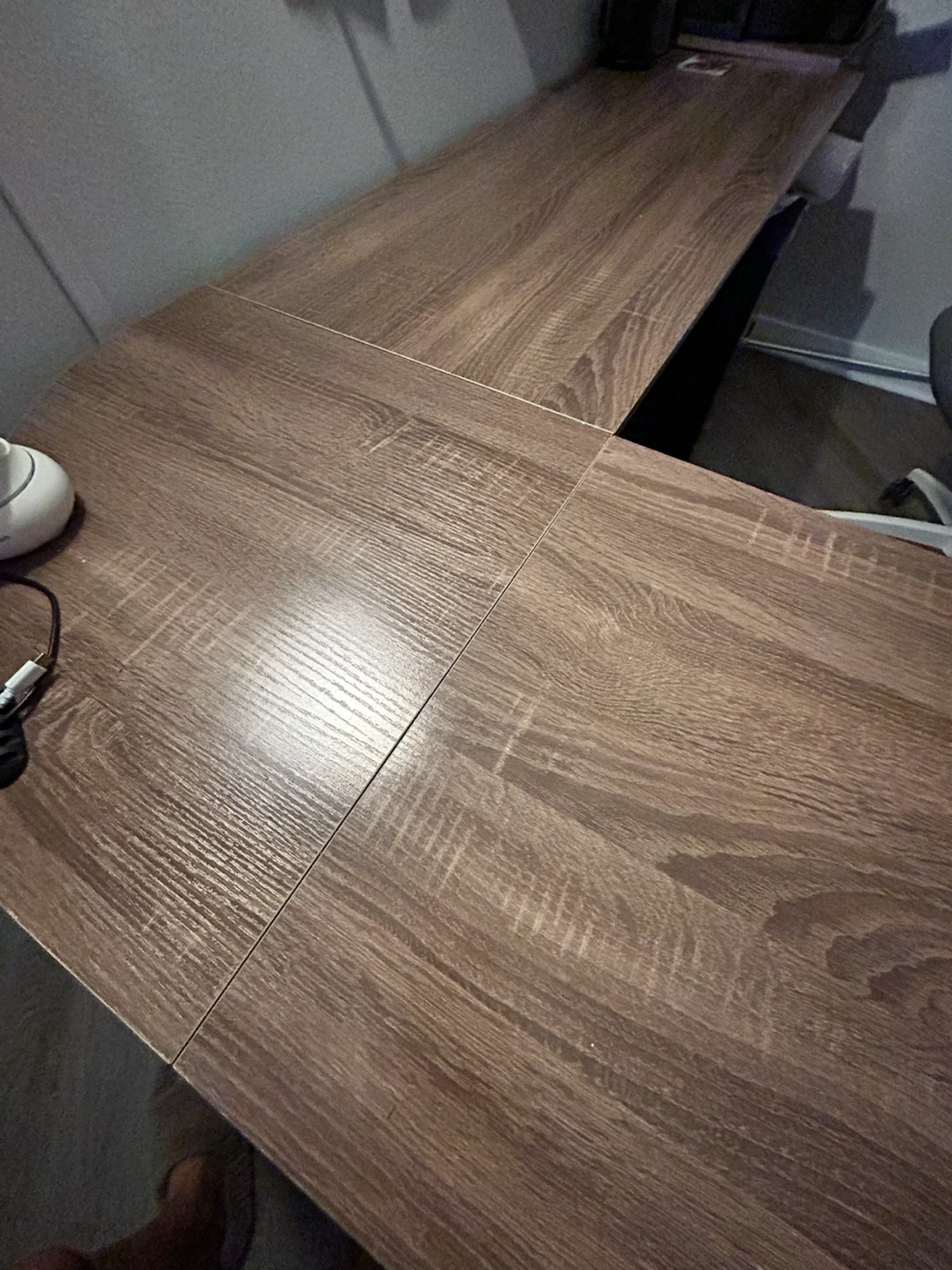 Spacious L Desk with Comfortable Office Chair - photo 3