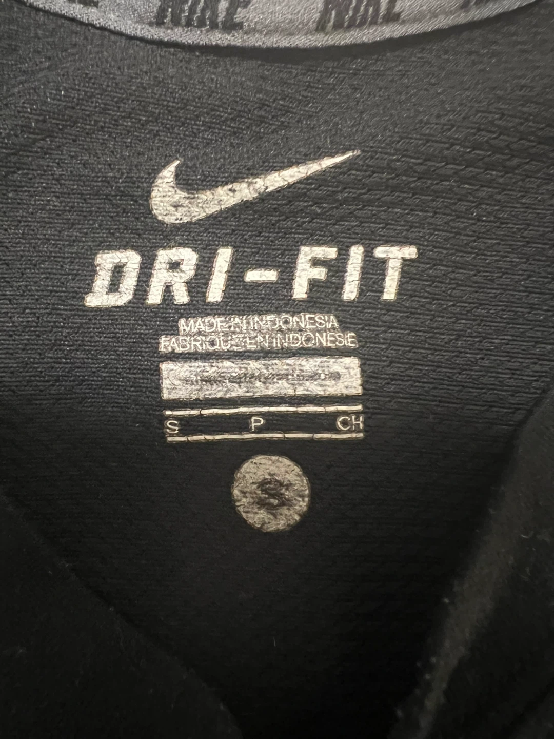 Nike Dri-FIT T-Shirt - Black/Grey - Size S - photo 2