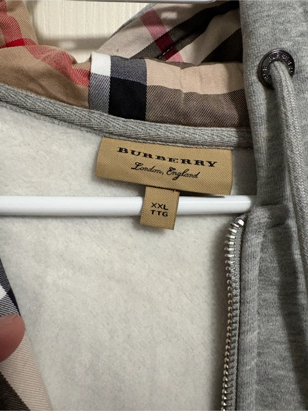 Burberry zip up - photo 3
