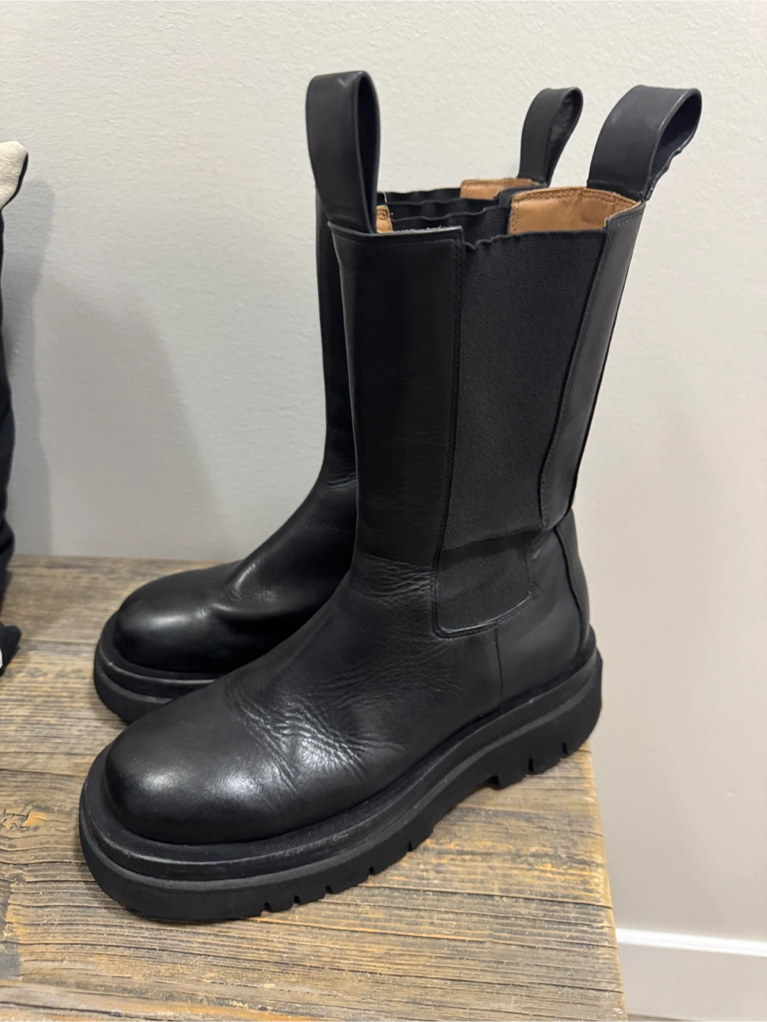 Bottega veneta “lug” boots - sz 37 - photo 3