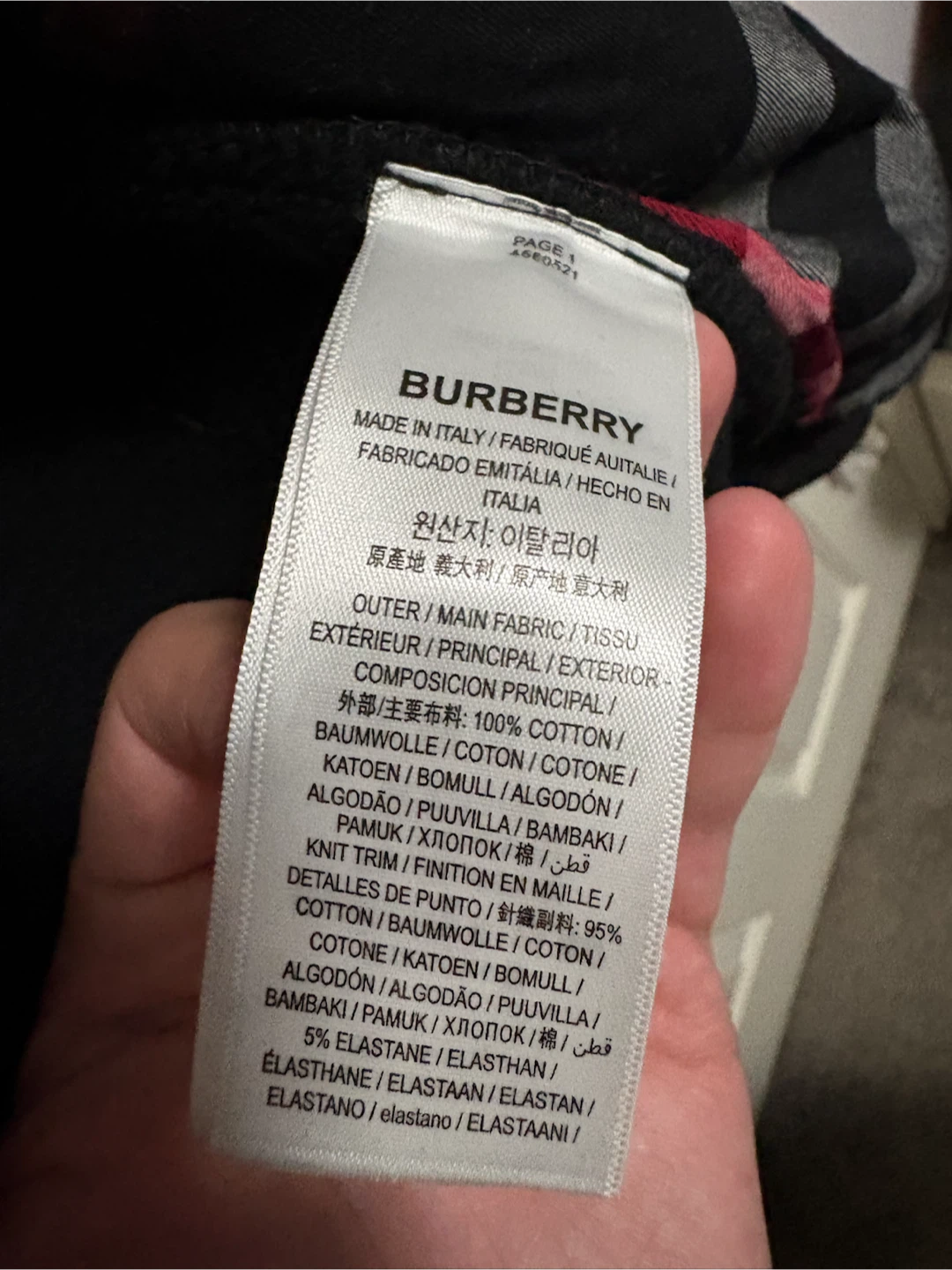 Burberry zip up - photo 4
