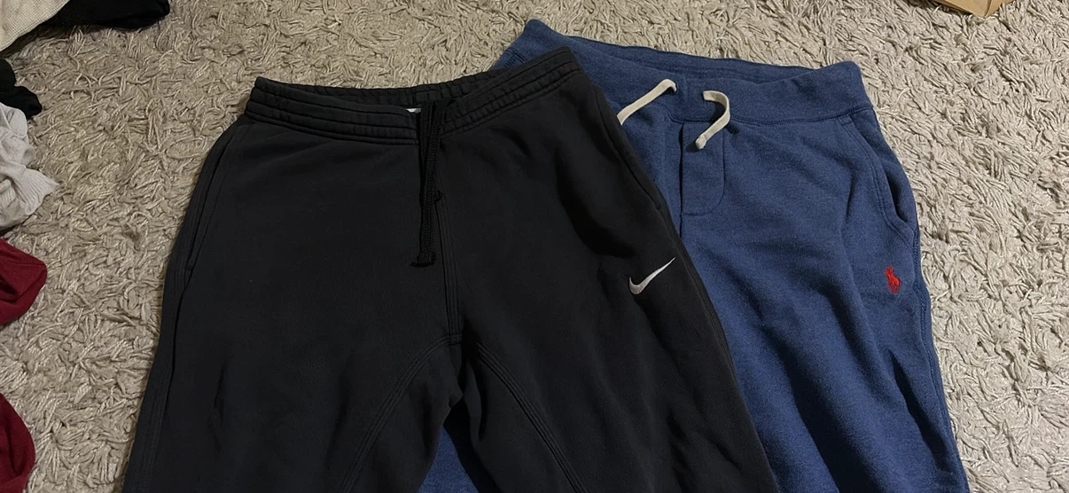 Nike and Polo Ralph Lauren Sweatpants (Size S)