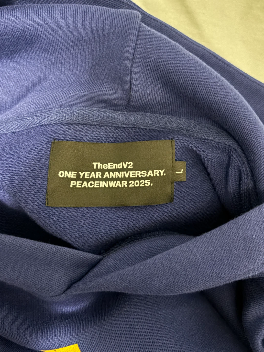 Peaceinwar hoodie - photo 3