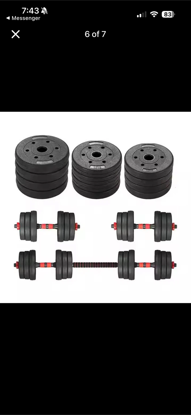 Brand new Adjustable Dumbbell and Barbell Set - photo 4
