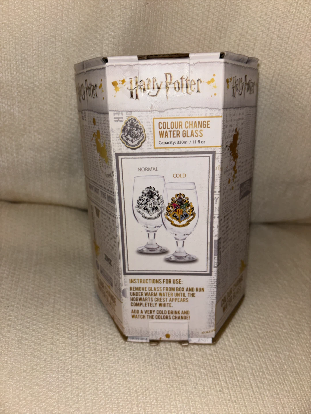 Harry Potter Colour Change Water Glass 330ml - photo 2
