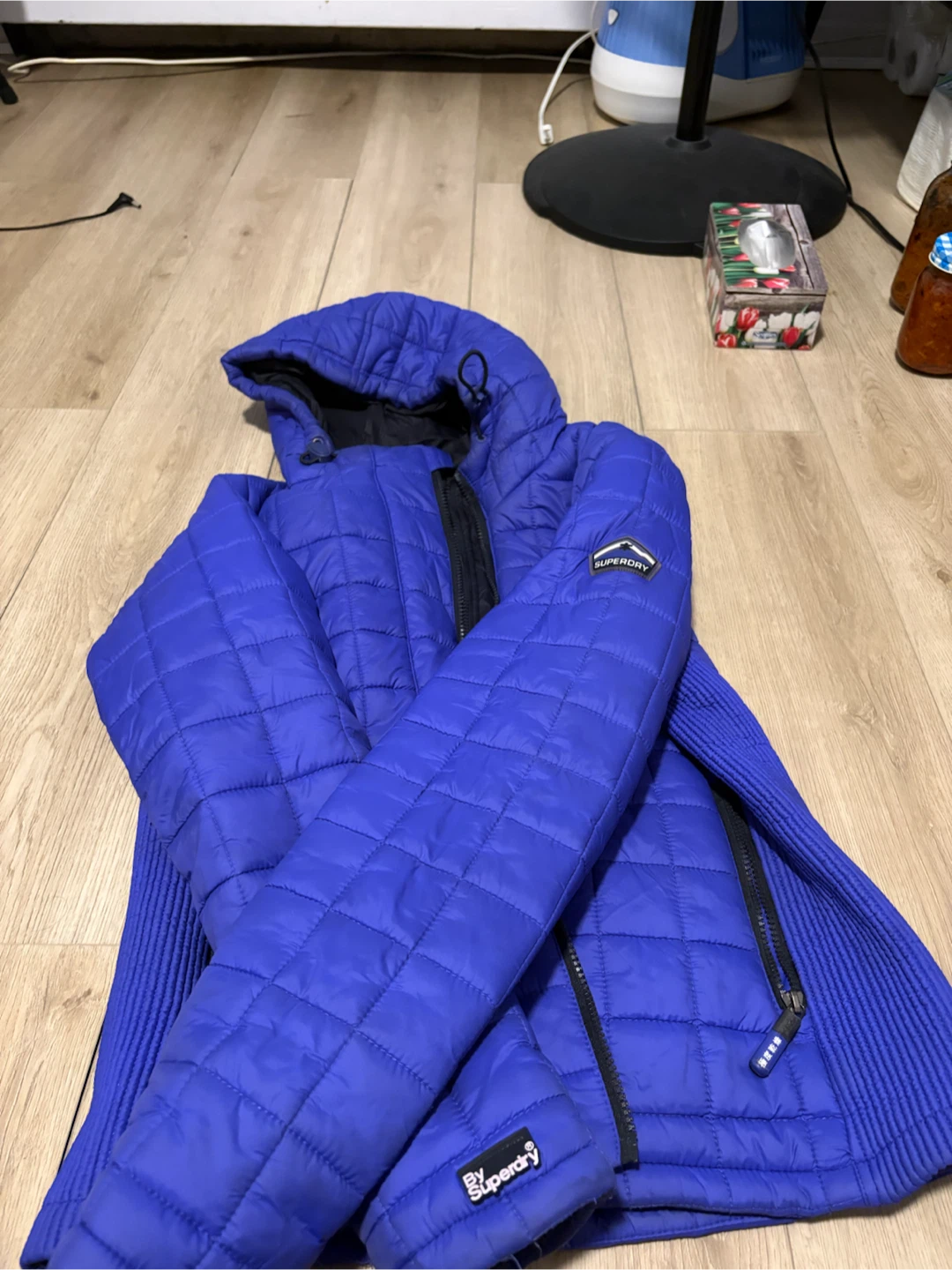 Superdry Fuji Puffer Jacket - Royal Blue - photo 5