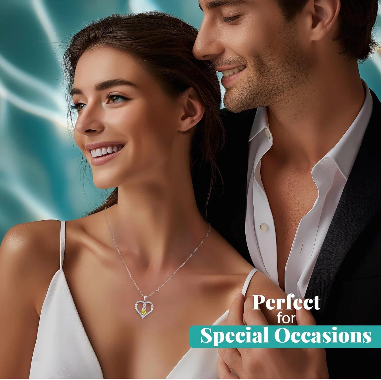Lousia Secret Sterling Silver Infinity Heart Necklace - photo 3