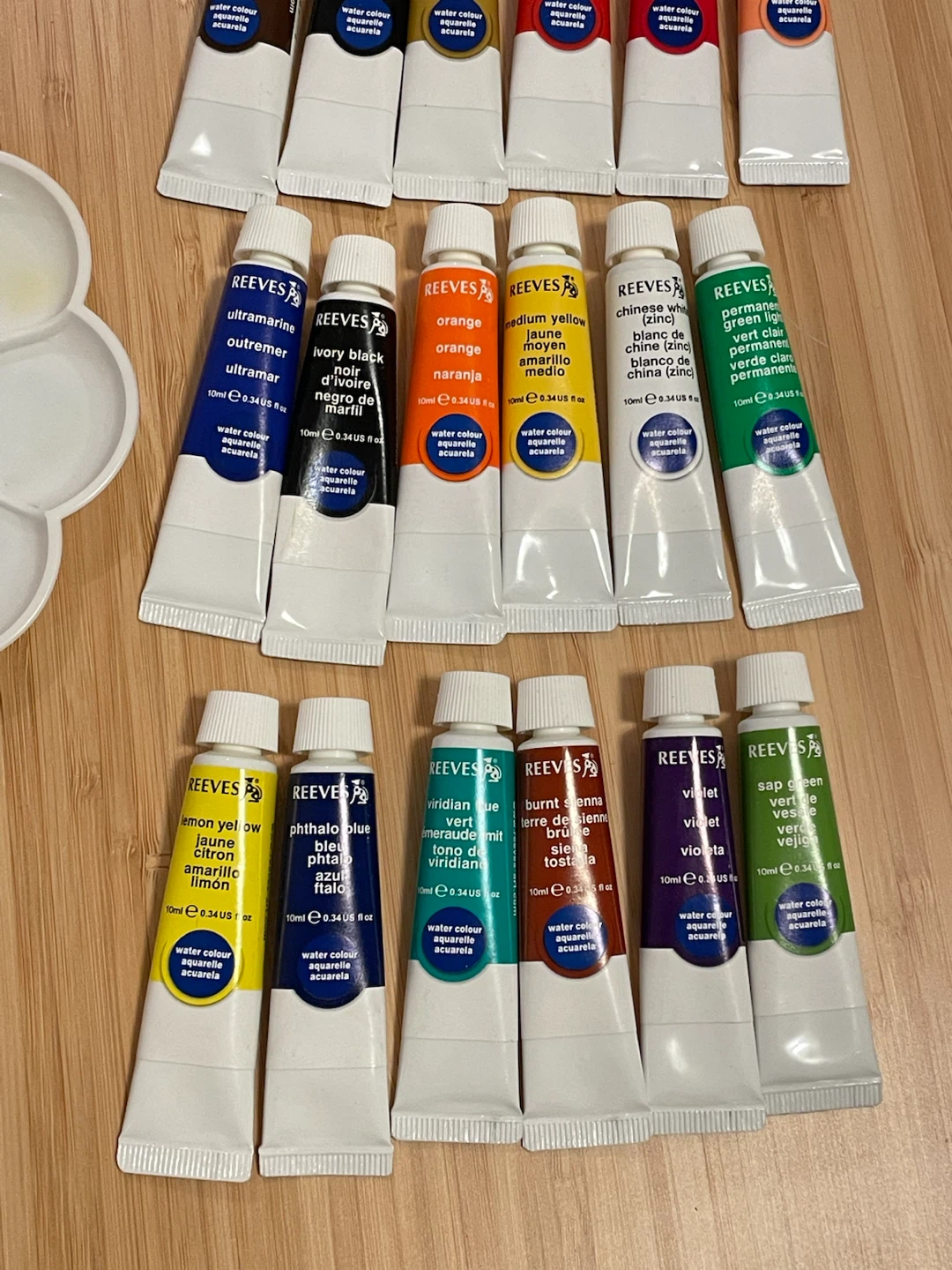 Reeves 18 Piece Watercolour Paint Set with Palette - photo 2