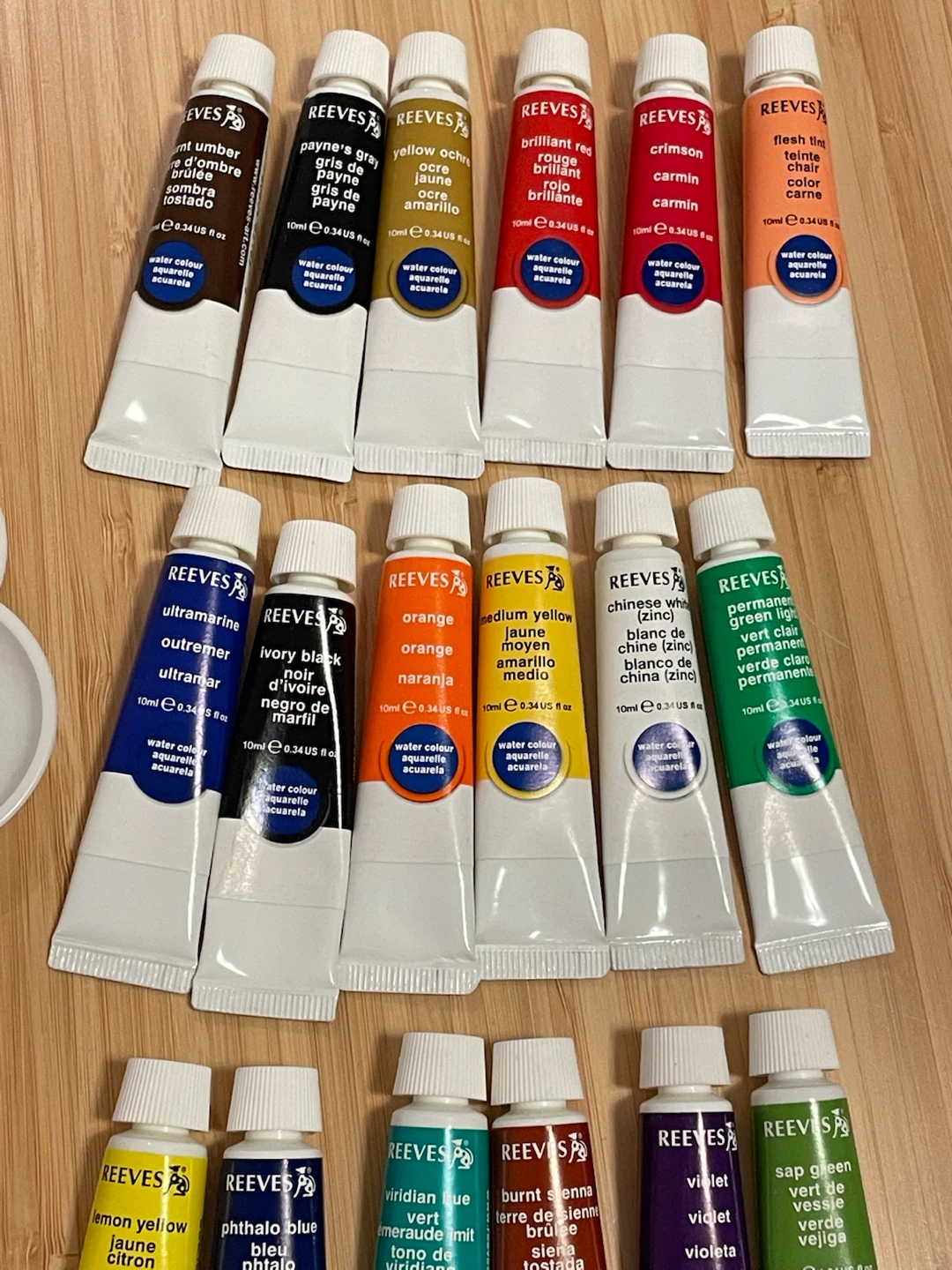 Reeves 18 Piece Watercolour Paint Set with Palette - photo 3