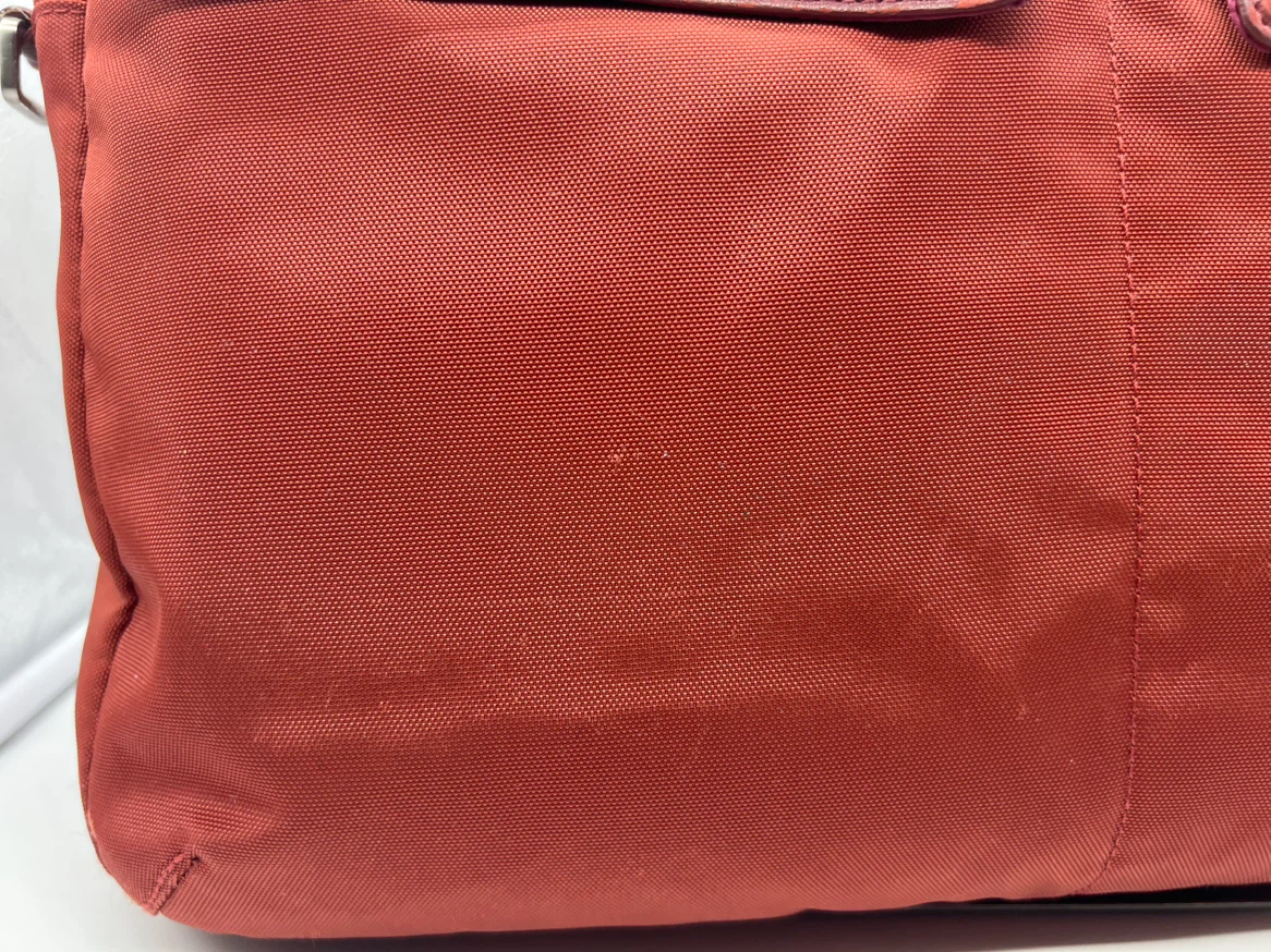 Tumi Orange Nylon Leather Briefcase - photo 4