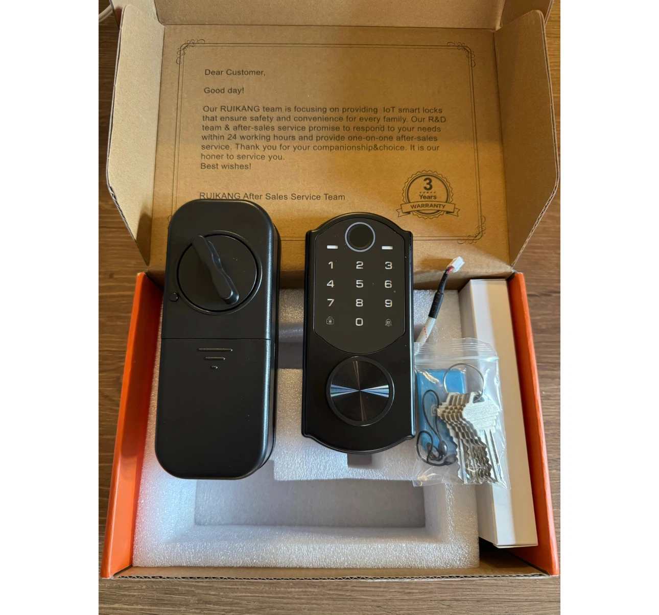 Brand new Keyless Entry Door Lock with Built-in WiFi - photo 2