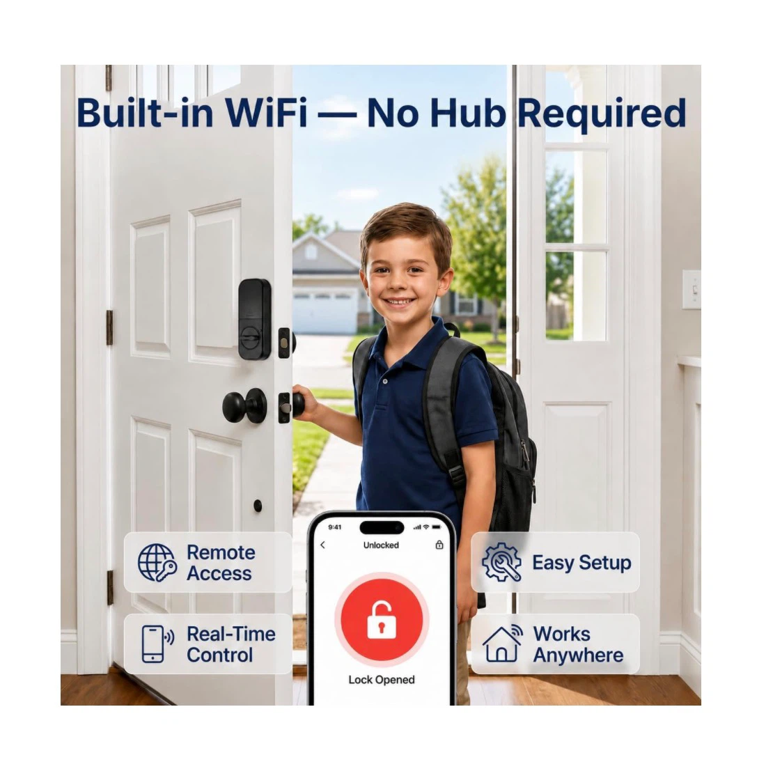 Brand new Keyless Entry Door Lock with Built-in WiFi - photo 4