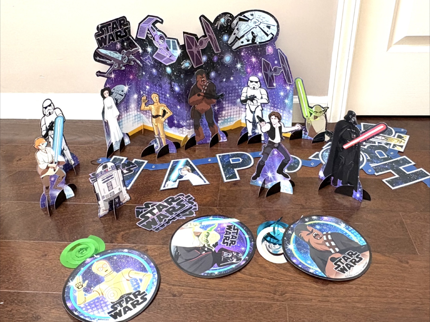 Star Wars Birthday Party Decor Set - photo 4
