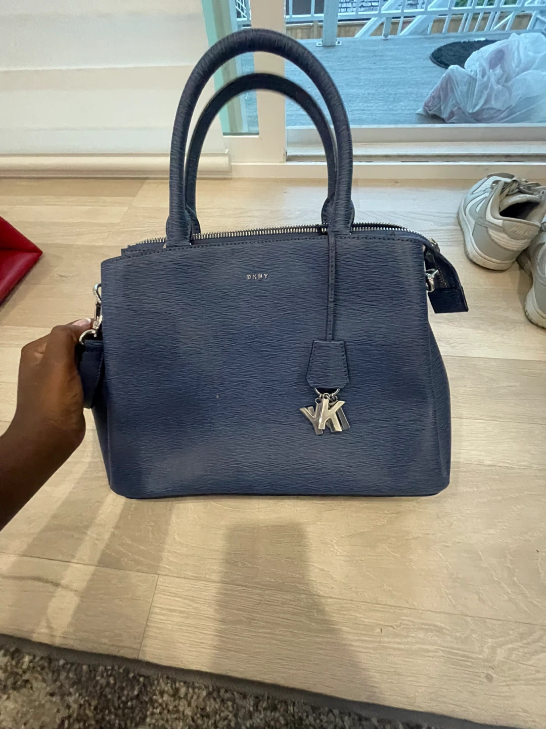 DKNY Blue Tote Handbag
