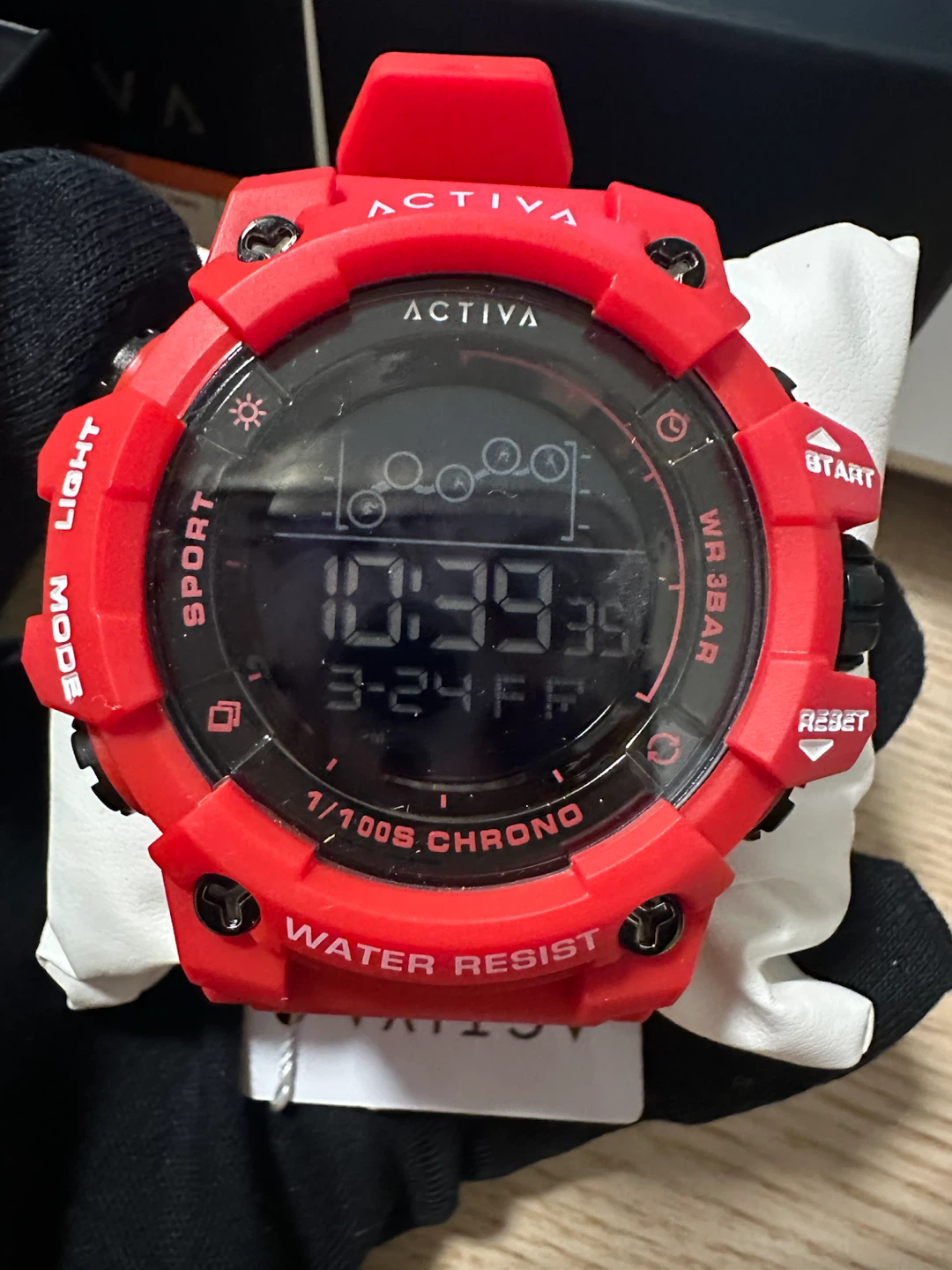 Activa x Invicta 50mm Red Digital Unisex Watch - photo 2