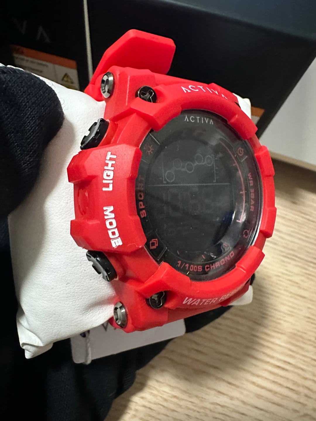 Activa x Invicta 50mm Red Digital Unisex Watch - photo 3