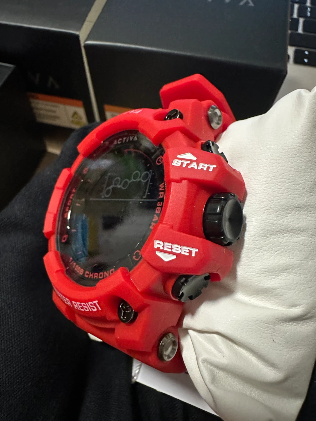 Activa x Invicta 50mm Red Digital Unisex Watch - photo 4