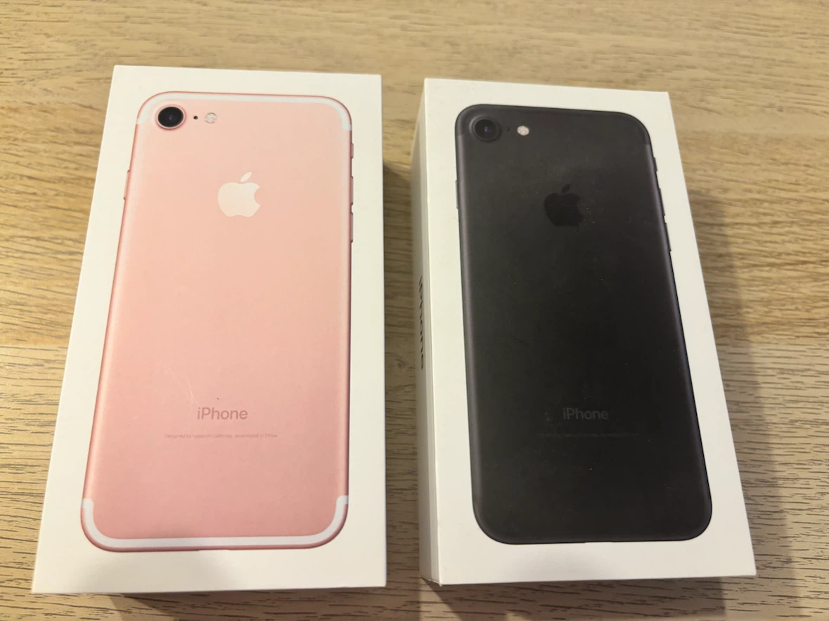 Apple iPhone 7 two BOXES