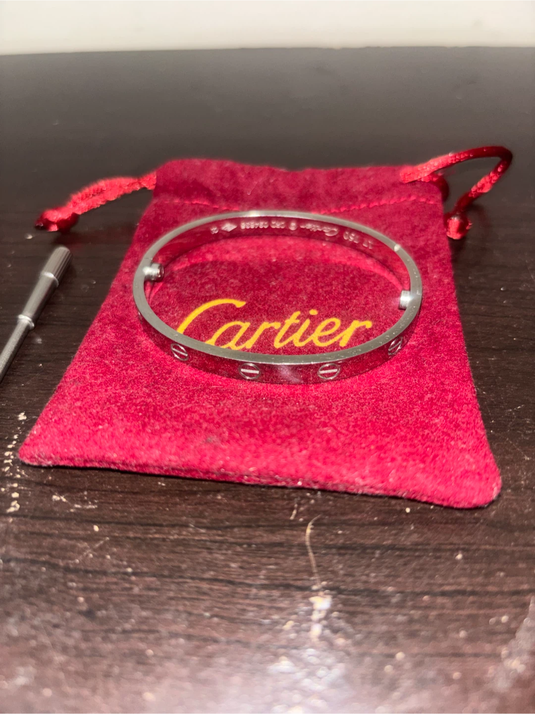 Cartier Love Bracelet with Screwdriver Tool - photo 2