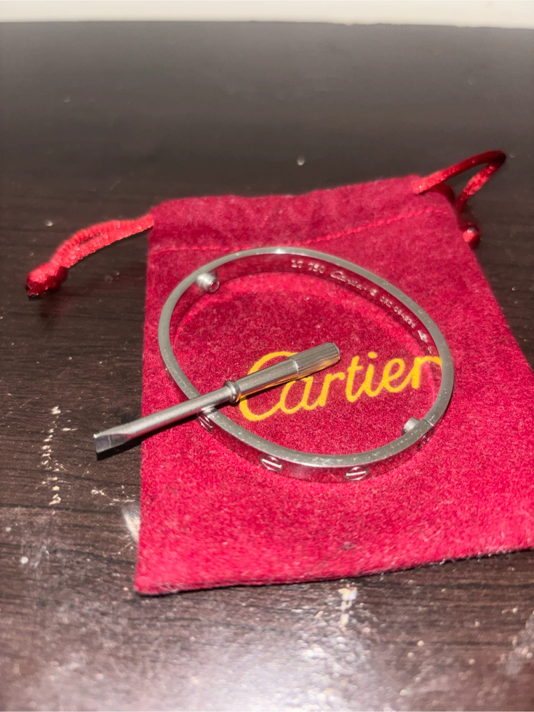 Cartier Love Bracelet with Screwdriver Tool - photo 3