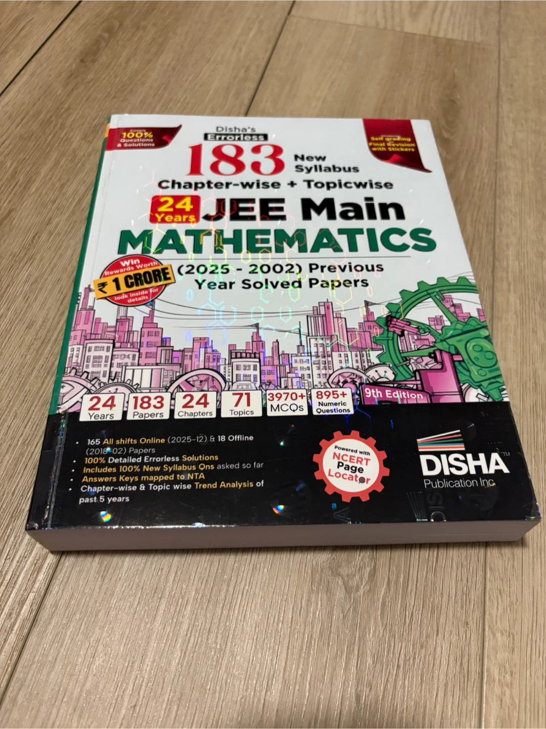 Disha's JEE Main Solved Papers (2025-2002)