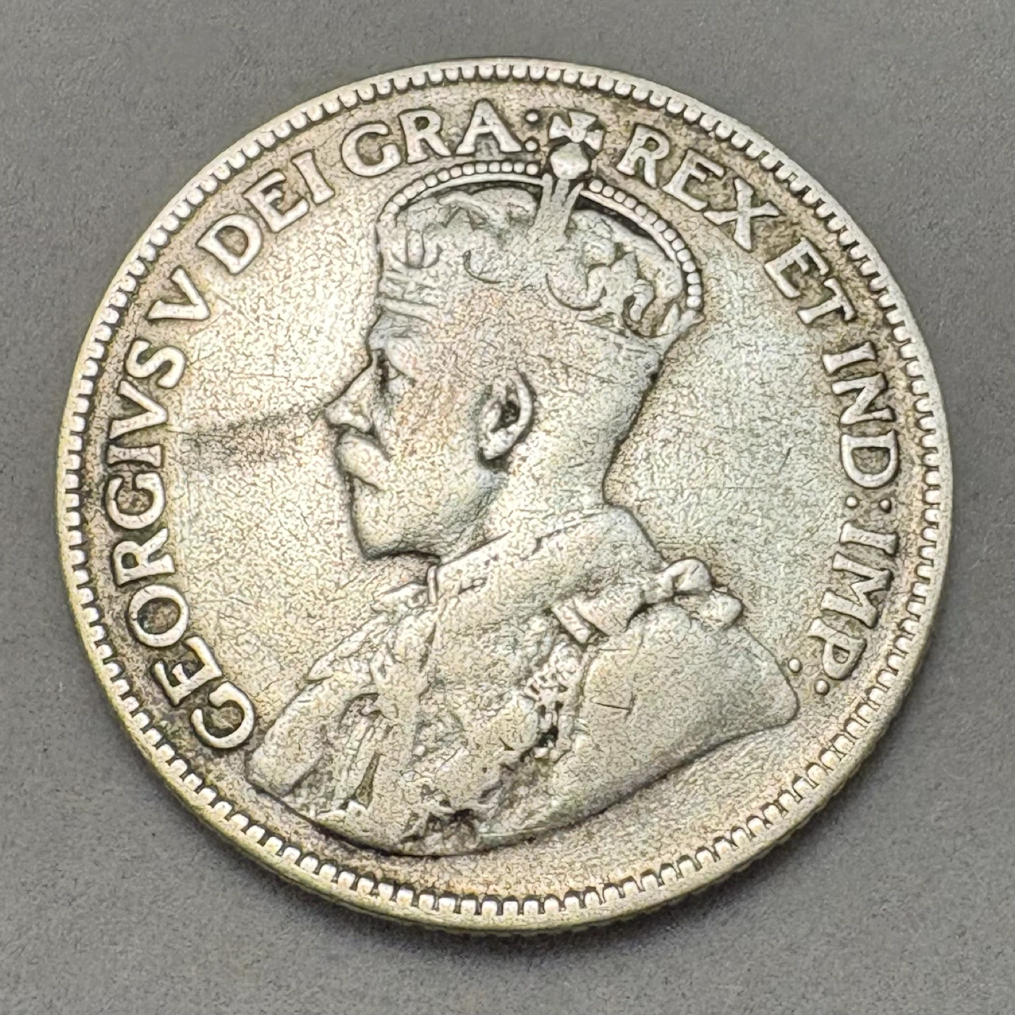 1932 Canadian Silver 25 Cents - photo 2