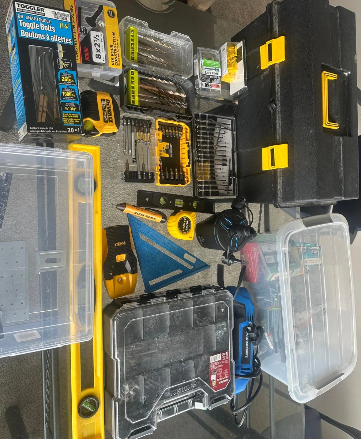 Assorted Tools and Hardware