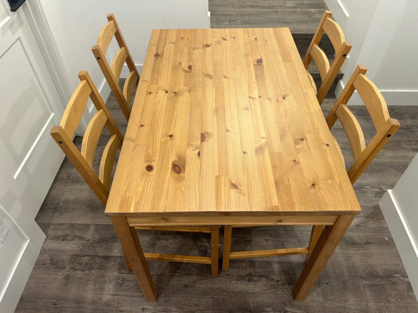 IKEA Dining table with 4 chairs - photo 2