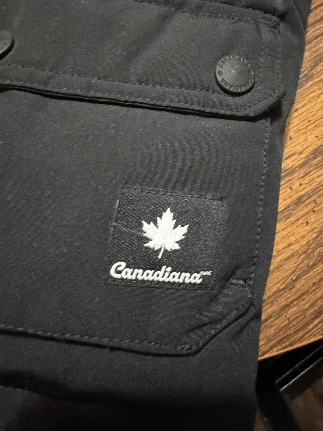 Canadiana Black Winter Parka Jacket - photo 4
